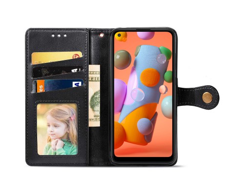 Кожаный чехол книжка GETMAN Gallant (PU) для Samsung Galaxy A11 (00000035717_5)