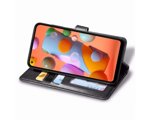 Кожаный чехол книжка GETMAN Gallant (PU) для Samsung Galaxy A11 (00000035717_5)