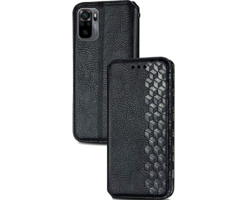 Кожаный чехол книжка GETMAN Cubic (PU) для Xiaomi Redmi Note 10 / Note 10s (00000043331_6)