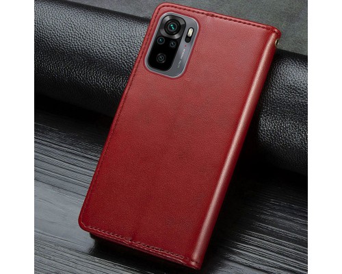 Кожаный чехол книжка GETMAN Gallant (PU) для Xiaomi Redmi Note 10 / Note 10s (00000043340_3)