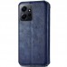 Кожаный чехол книжка GETMAN Cubic (PU) для Xiaomi Redmi Note 12 4G (00000063955_5)