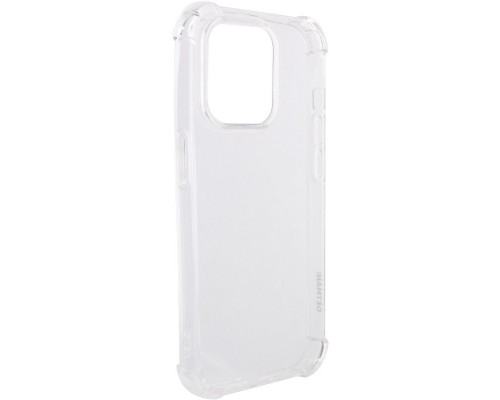 TPU чехол GETMAN Ease logo усиленные углы для Apple iPhone 15 Pro (6.1