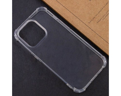 TPU чехол GETMAN Ease logo усиленные углы для Apple iPhone 15 Pro (6.1