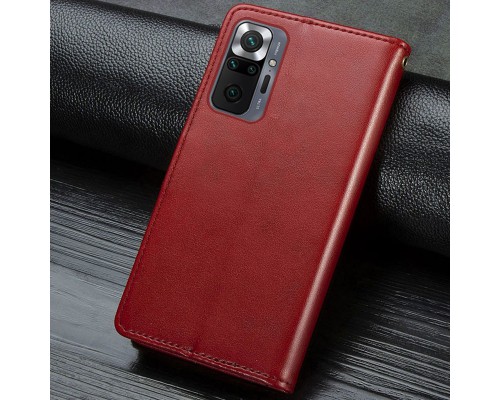 Кожаный чехол книжка GETMAN Gallant (PU) для Xiaomi Redmi Note 10 Pro / 10 Pro Max (00000043341_3)