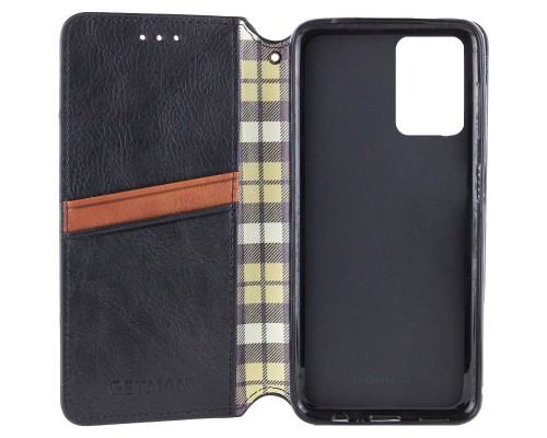 Кожаный чехол книжка GETMAN Cubic (PU) для Xiaomi Redmi 12 (00000064854_6)