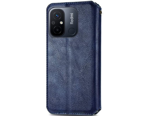 Кожаный чехол книжка GETMAN Cubic (PU) для Xiaomi Redmi 12C (00000063409_5)