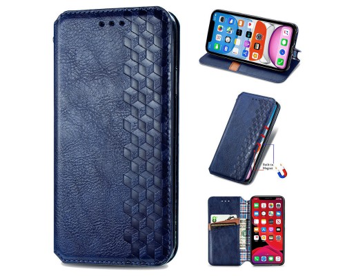 Кожаный чехол книжка GETMAN Cubic (PU) для Xiaomi Redmi 12C (00000063409_5)