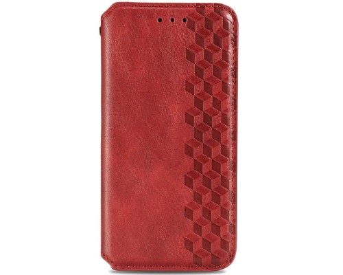 Кожаный чехол книжка GETMAN Cubic (PU) для Xiaomi Redmi Note 10 / Note 10s (00000043331_3)