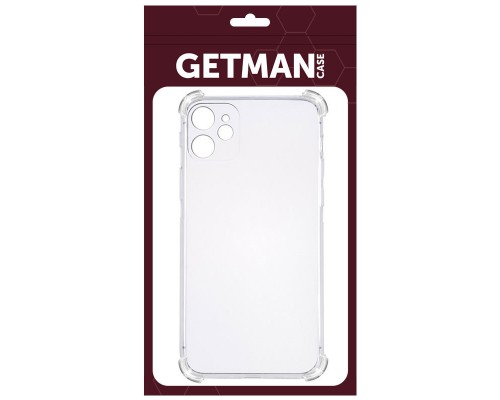 TPU чехол GETMAN Ease logo усиленные углы для Apple iPhone 11 (6.1