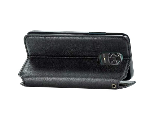 Кожаный чехол книжка GETMAN Cubic (PU) для Xiaomi Redmi Note 9s / Note 9 Pro / Note 9 Pro Max (00000037900_6)