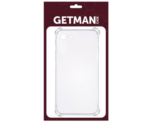 TPU чехол GETMAN Ease logo усиленные углы для Apple iPhone 6/6s (4.7