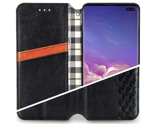 Кожаный чехол книжка GETMAN Cubic (PU) для Xiaomi Redmi Note 10 / Note 10s (00000043331_6)