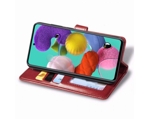 Кожаный чехол книжка GETMAN Gallant (PU) для Samsung Galaxy A51 (00000035721_3)