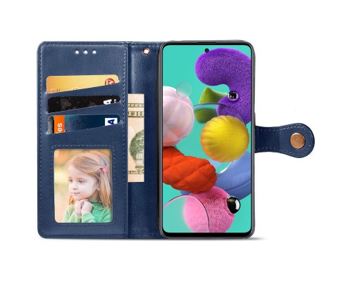 Кожаный чехол книжка GETMAN Gallant (PU) для Samsung Galaxy A51 (00000035721_4)