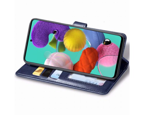 Кожаный чехол книжка GETMAN Gallant (PU) для Samsung Galaxy A51 (00000035721_4)