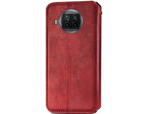 Кожаный чехол книжка GETMAN Cubic (PU) для Xiaomi Mi 10T Lite / Redmi Note 9 Pro 5G (00000041240_3)
