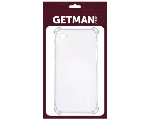 TPU чехол GETMAN Ease logo усиленные углы для Apple iPhone 7 / 8 / SE (2020) (4.7