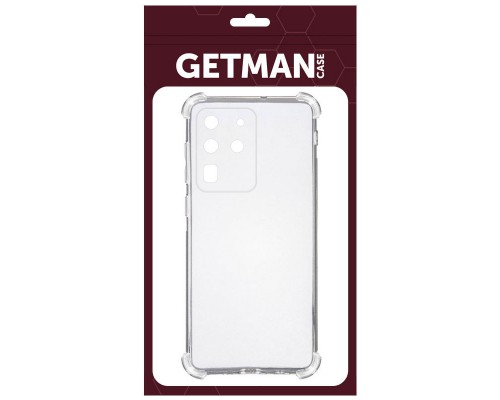 TPU чехол GETMAN Ease logo усиленные углы для Samsung Galaxy S20 Ultra (00000055646_1)