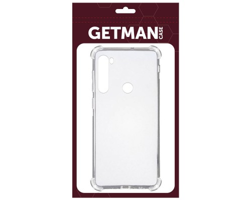 TPU чехол GETMAN Ease logo усиленные углы для Xiaomi Redmi Note 8 (00000037511_1)