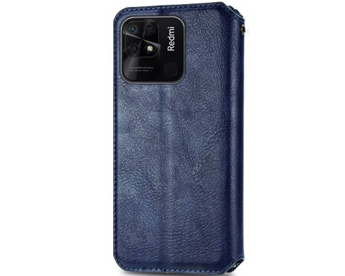 Кожаный чехол книжка GETMAN Cubic (PU) для Xiaomi Redmi 10C (00000055497_5)