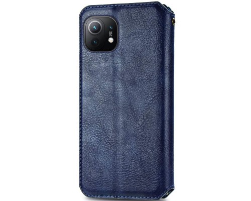 Кожаный чехол книжка GETMAN Cubic (PU) для Xiaomi Mi 11 (00000041846_5)
