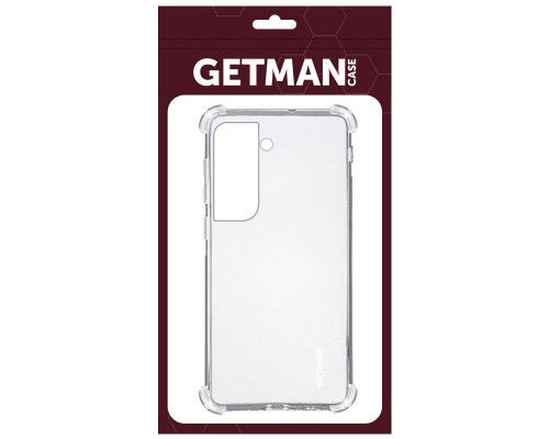 TPU чехол GETMAN Ease logo усиленные углы для Samsung Galaxy S21+ (00000042306_1)