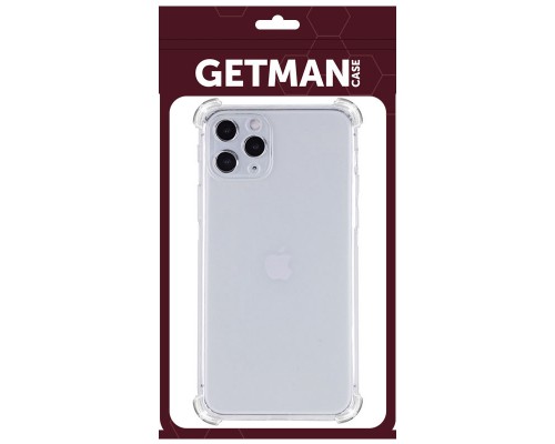 TPU чехол GETMAN Ease logo усиленные углы для Apple iPhone 14 Pro (6.1