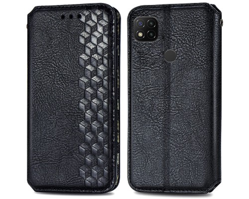 Кожаный чехол книжка GETMAN Cubic (PU) для Xiaomi Redmi 9C (00000038008_6)