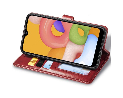 Кожаный чехол книжка GETMAN Gallant (PU) для Samsung Galaxy A04 (00000058362_3)