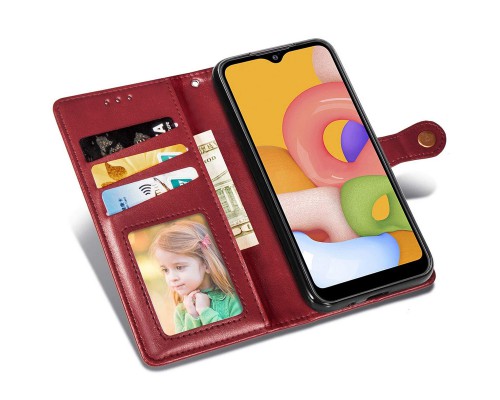 Кожаный чехол книжка GETMAN Gallant (PU) для Samsung Galaxy A04 (00000058362_3)