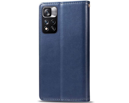 Кожаный чехол книжка GETMAN Gallant (PU) для Xiaomi Redmi Note 11 Pro (Global) / Note 11 Pro 5G (00000054588_4)