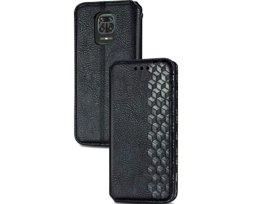 Кожаный чехол книжка GETMAN Cubic (PU) для Xiaomi Redmi Note 9s / Note 9 Pro / Note 9 Pro Max (00000037900_6)