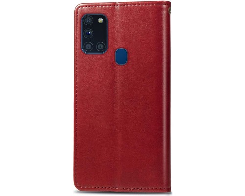 Кожаный чехол книжка GETMAN Gallant (PU) для Samsung Galaxy A21s (00000036701_3)