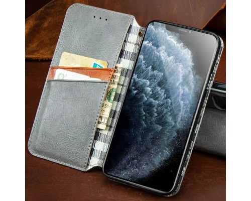 Кожаный чехол книжка GETMAN Cubic (PU) для Xiaomi Redmi Note 9 / Redmi 10X (00000036702_4)