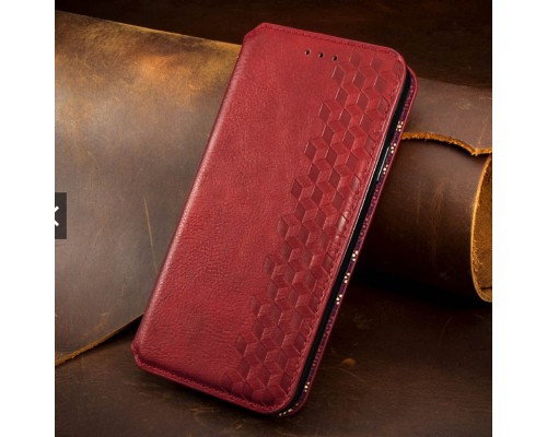 Кожаный чехол книжка GETMAN Cubic (PU) для Xiaomi Redmi Note 9 / Redmi 10X (00000036702_5)