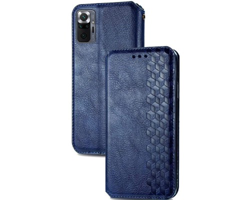 Кожаный чехол книжка GETMAN Cubic (PU) для Xiaomi Redmi Note 10 Pro / 10 Pro Max (00000043332_5)