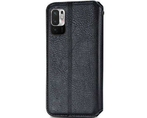 Кожаный чехол книжка GETMAN Cubic (PU) для Xiaomi Redmi Note 10 5G / Poco M3 Pro (00000048626_6)