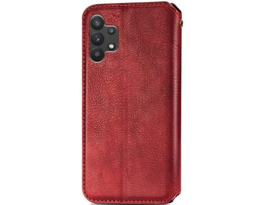 Кожаный чехол книжка GETMAN Cubic (PU) для Samsung Galaxy A32 4G (00000043329_3)