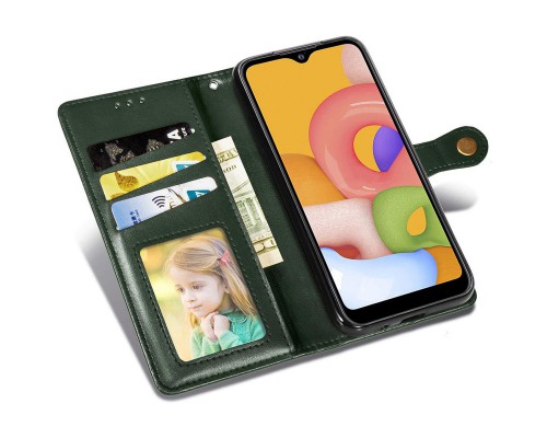 Кожаный чехол книжка GETMAN Gallant (PU) для Samsung Galaxy A05 (00000066487_1)