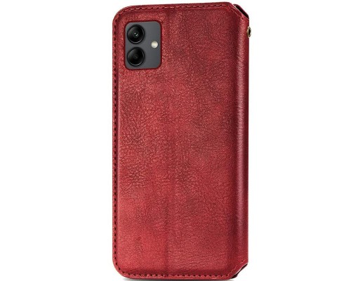 Кожаный чехол книжка GETMAN Cubic (PU) для Samsung Galaxy A05 (00000066489_3)