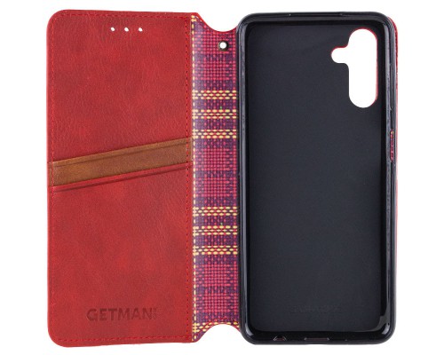 Кожаный чехол книжка GETMAN Cubic (PU) для Samsung Galaxy A05s (00000066490_3)