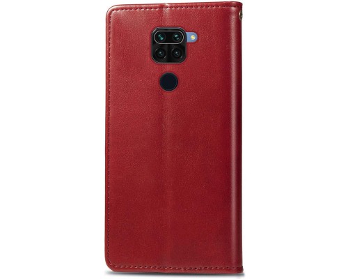 Кожаный чехол книжка GETMAN Gallant (PU) для Xiaomi Redmi Note 9 / Redmi 10X (00000036699_3)