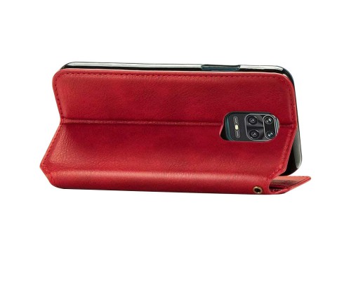 Кожаный чехол книжка GETMAN Cubic (PU) для Xiaomi Redmi Note 9s / Note 9 Pro / Note 9 Pro Max (00000037900_3)
