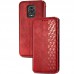 Кожаный чехол книжка GETMAN Cubic (PU) для Xiaomi Redmi Note 9s / Note 9 Pro / Note 9 Pro Max (00000037900_3)