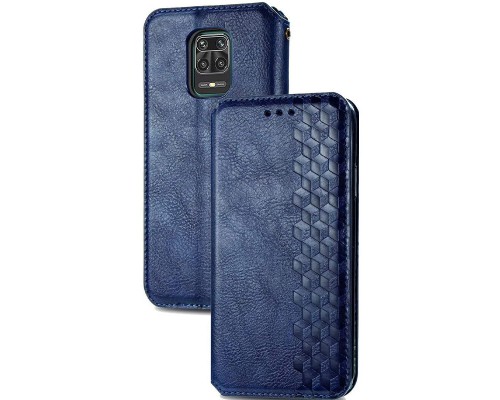Кожаный чехол книжка GETMAN Cubic (PU) для Xiaomi Redmi Note 9s / Note 9 Pro / Note 9 Pro Max (00000037900_5)