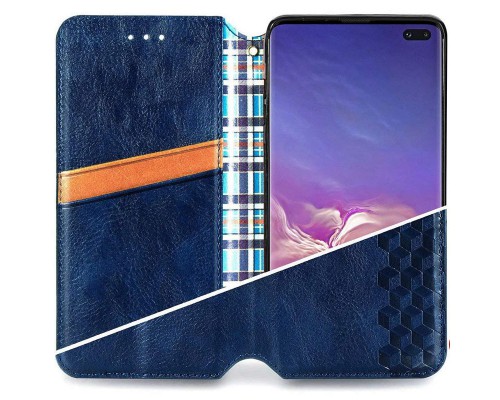 Кожаный чехол книжка GETMAN Cubic (PU) для Xiaomi Redmi Note 9s / Note 9 Pro / Note 9 Pro Max (00000037900_5)