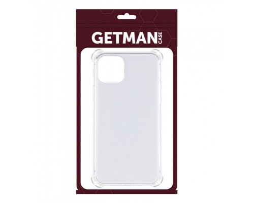 TPU чехол GETMAN Ease logo усиленные углы для Apple iPhone 12 Pro / 12 (6.1