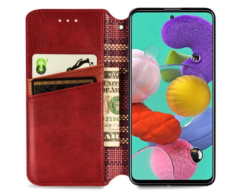 Кожаный чехол книжка GETMAN Cubic (PU) для Xiaomi Redmi 9C (00000038008_3)
