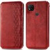 Кожаный чехол книжка GETMAN Cubic (PU) для Xiaomi Redmi 9C (00000038008_3)