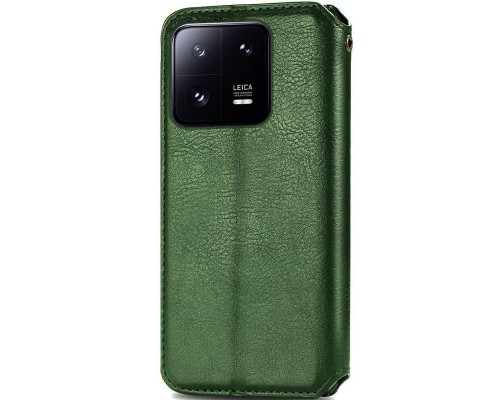 Кожаный чехол книжка GETMAN Cubic (PU) для Xiaomi 13 (00000063403_1)